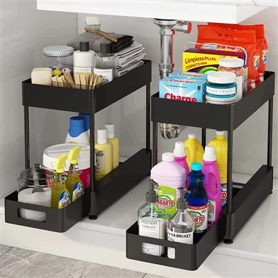 2 Tier Under Sink Txee Organizer